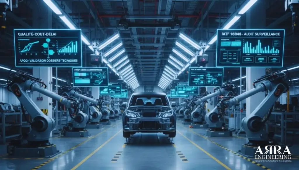 Offre d'emploi Pilote qualité fournisseur ARRA Engineering France