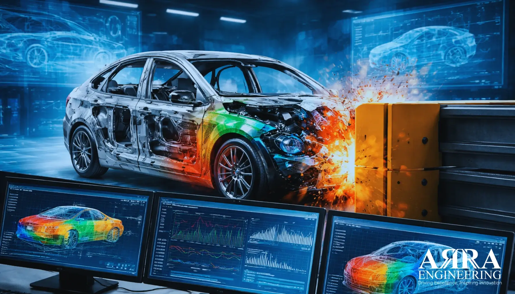 Offre d'emploi france Pilote Calcul Crash ARRA Engineering France