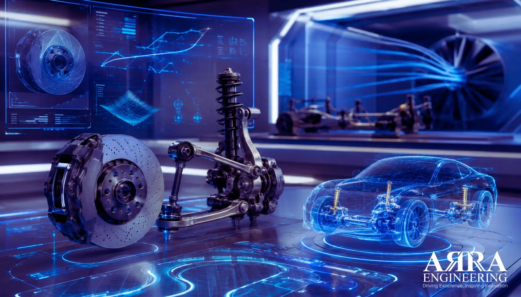 Offre d'emploi Concepteurs et Pilotes Etudes Freinage et Liaison au Sol ARRA Engineering Maroc